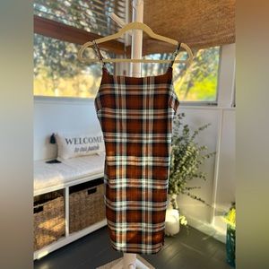 Patterned mini dress from Walmart .